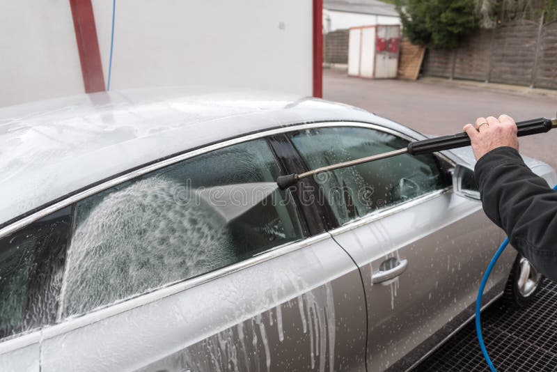 Car washing stock photo. Image of pressure, nozzle, carwash 67179596