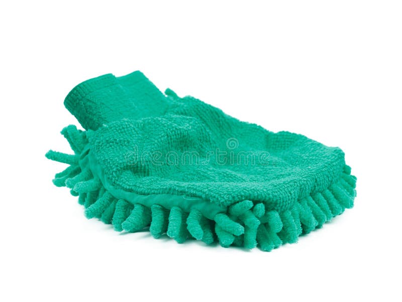 Car Washing Mitt Glove Isolated Stock Photo Image of auto, wash 85486786