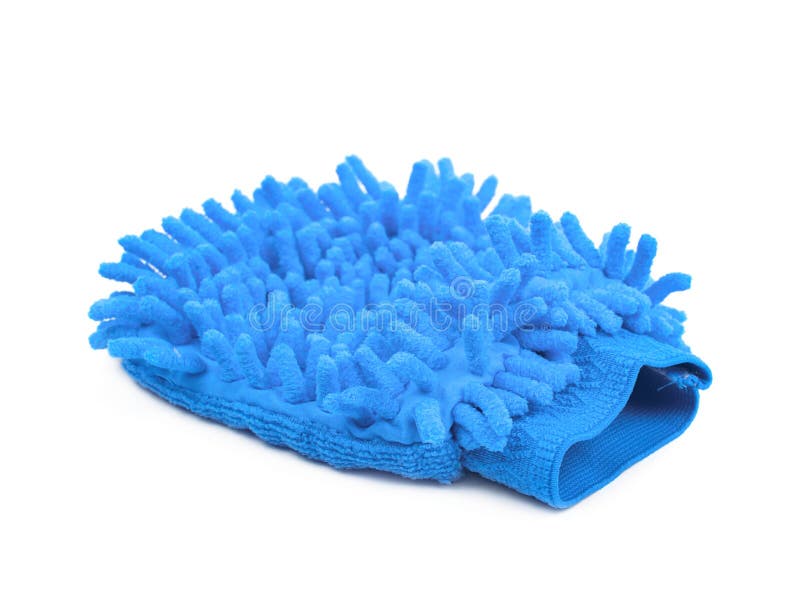 Car Washing Mitt Glove Isolated Stock Image Image of color, auto