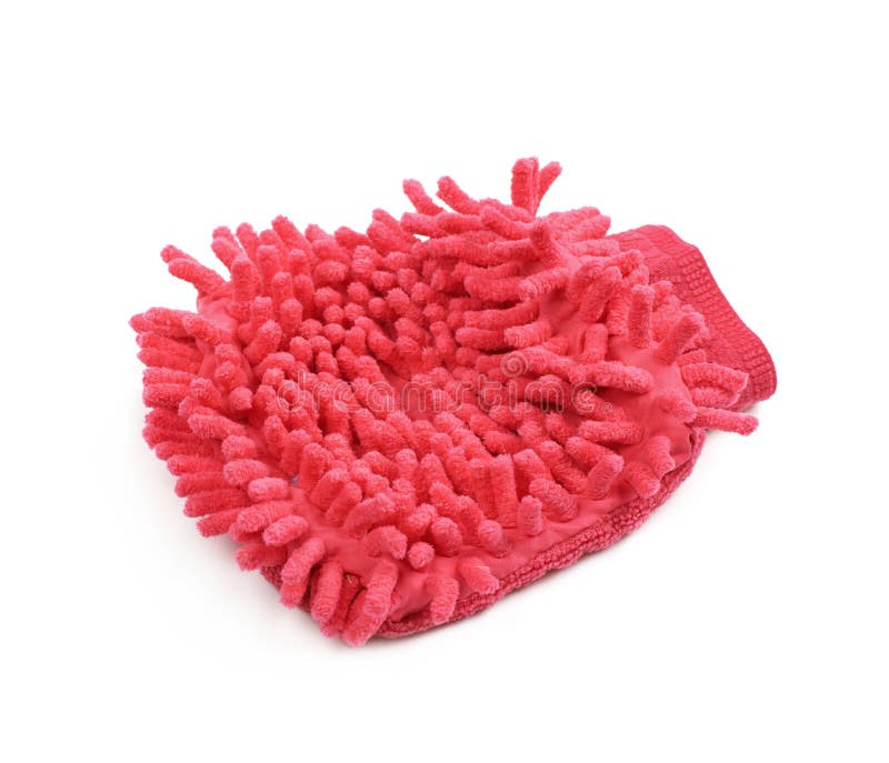 Car Washing Mitt Glove Isolated Stock Image Image of glove, hand