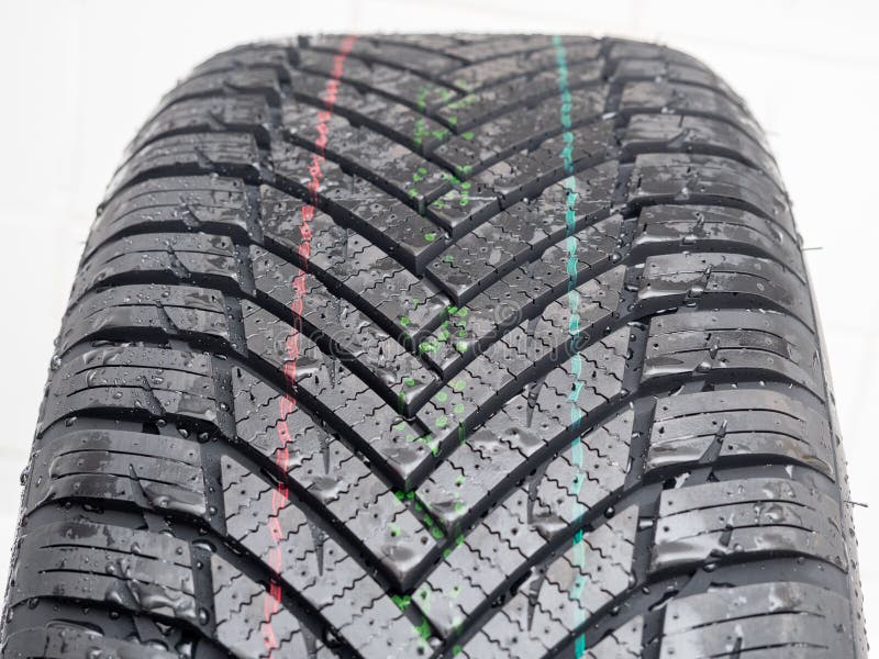 Car wheel tire. stock image. Image of profile, service 241203373