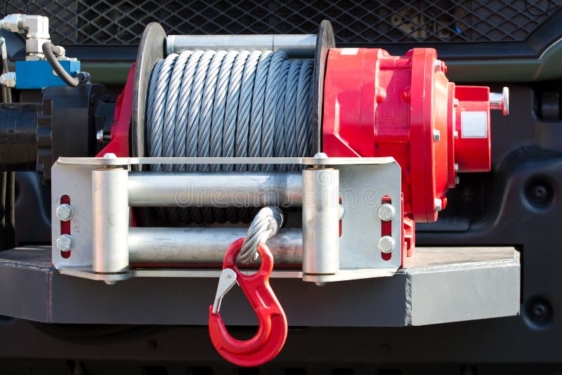 Car winch offroad stock photo. Image of emergency, durable 67757464