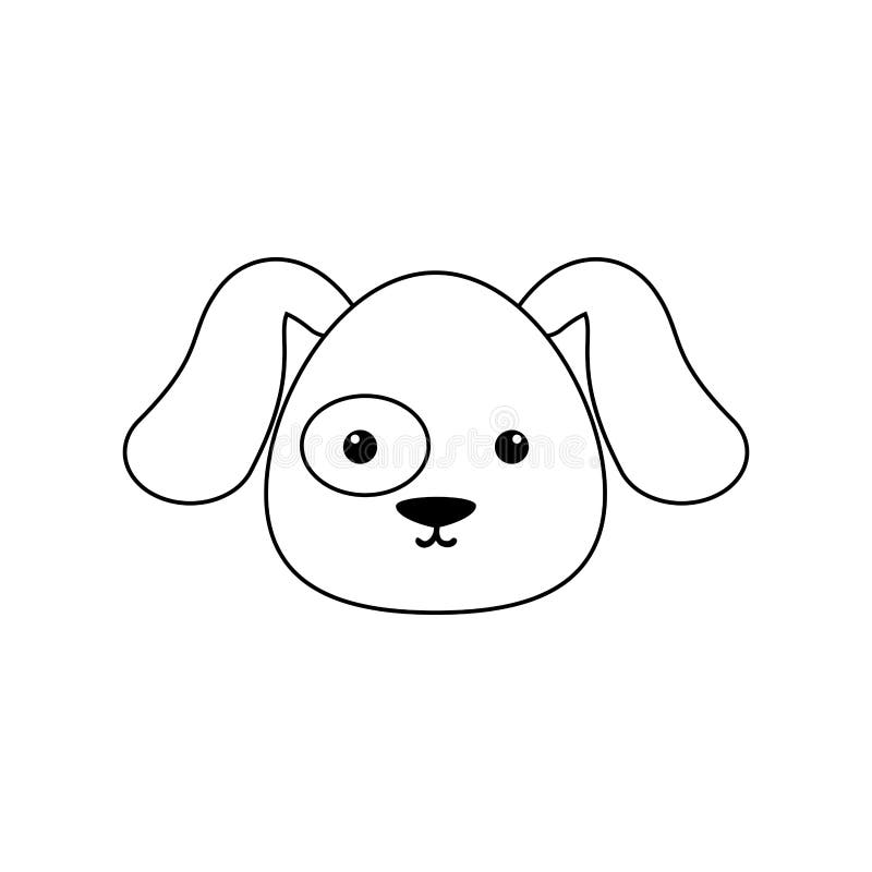 Cara del dibujo del perro ilustración del vector. Ilustración de lindo - 86207205 Cara del dibujo del perro ilustración del vector. Ilustración de lindo - 86207205