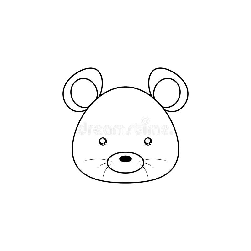 Cara del dibujo del ratón ilustración del vector. Ilustración de salvaje - 86207790 Cara del dibujo del ratón ilustración del vector. Ilustración de salvaje - 86207790