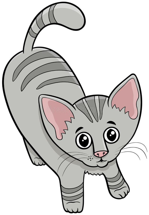 Caractere Animal Mignon De Dessin De Chat Tigre Ou Chaton Illustration De Vecteur Illustration Du Mignon Conception Caractere Animal Mignon De Dessin De Chat Tigre Ou Chaton Illustration De Vecteur Illustration Du Mignon Conception