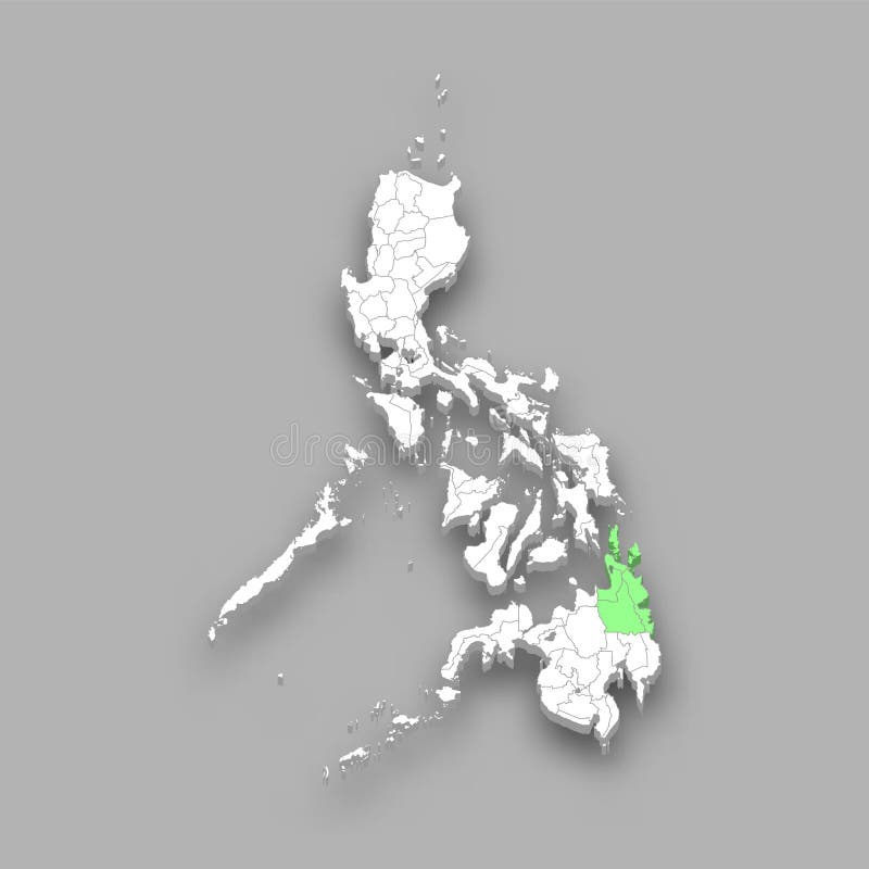 Philippines Map Caraga Stock Illustrations – 39 Philippines Map Caraga