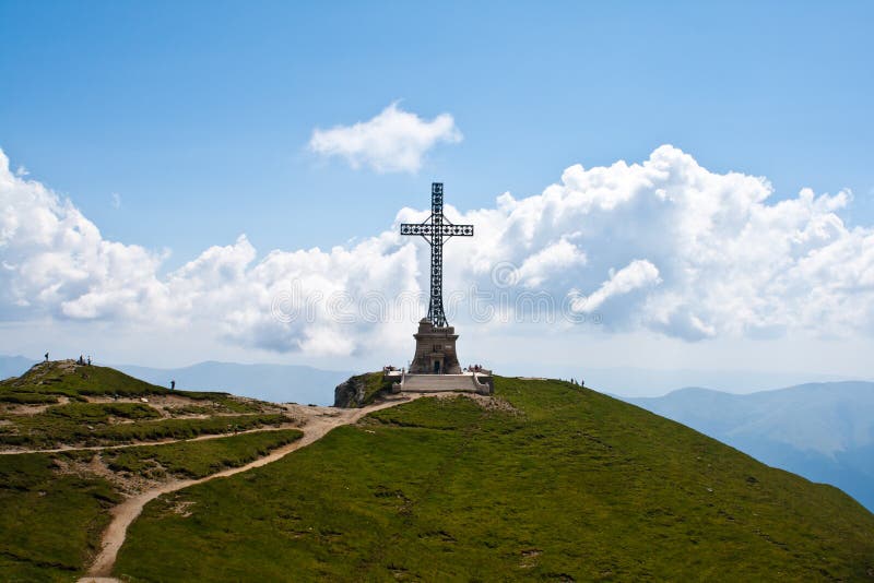 Caraiman Heroes Cross monument