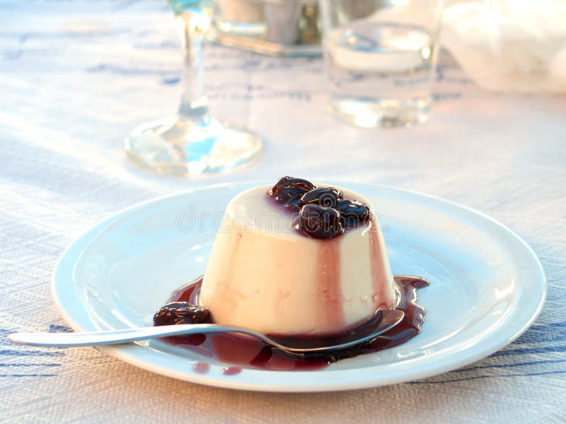 Crema postre.