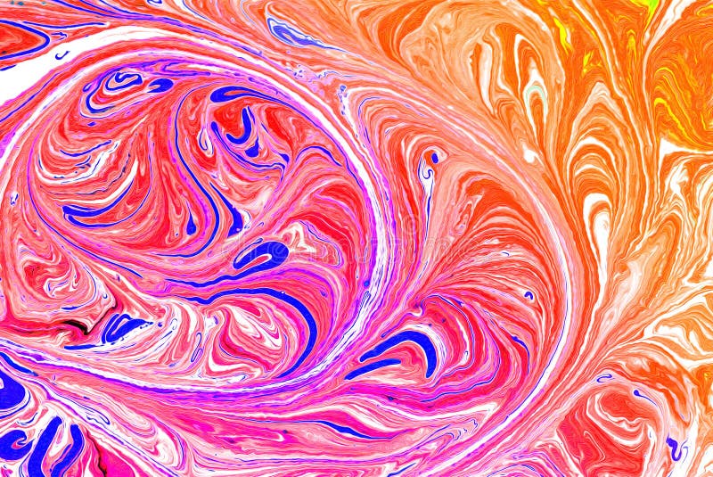 Caramel, Cream Dynamic and Fluid Raster Texture. Abstract Acrylic Paints Mixture Color