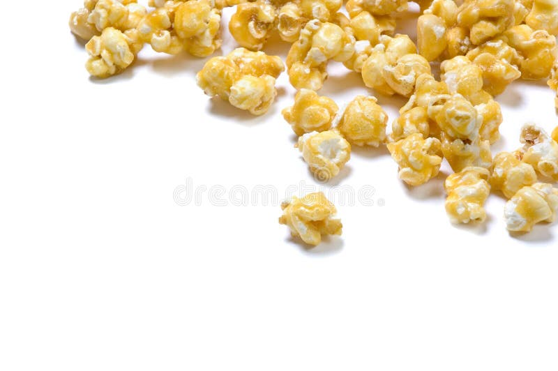 Caramel popcorn stock photography Caramel popcorn stock photography