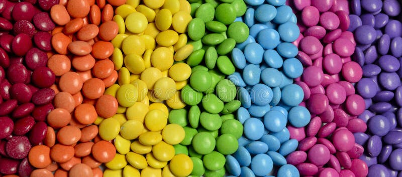 Caramelle variopinte immagini stock Caramelle variopinte immagini stock