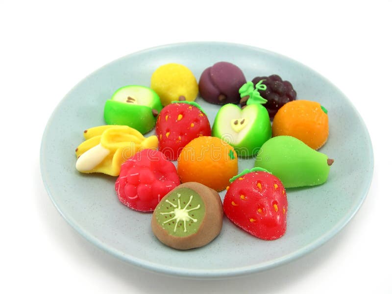 Caramelo de la fruta fotografía de archivo Caramelo de la fruta fotografía de archivo