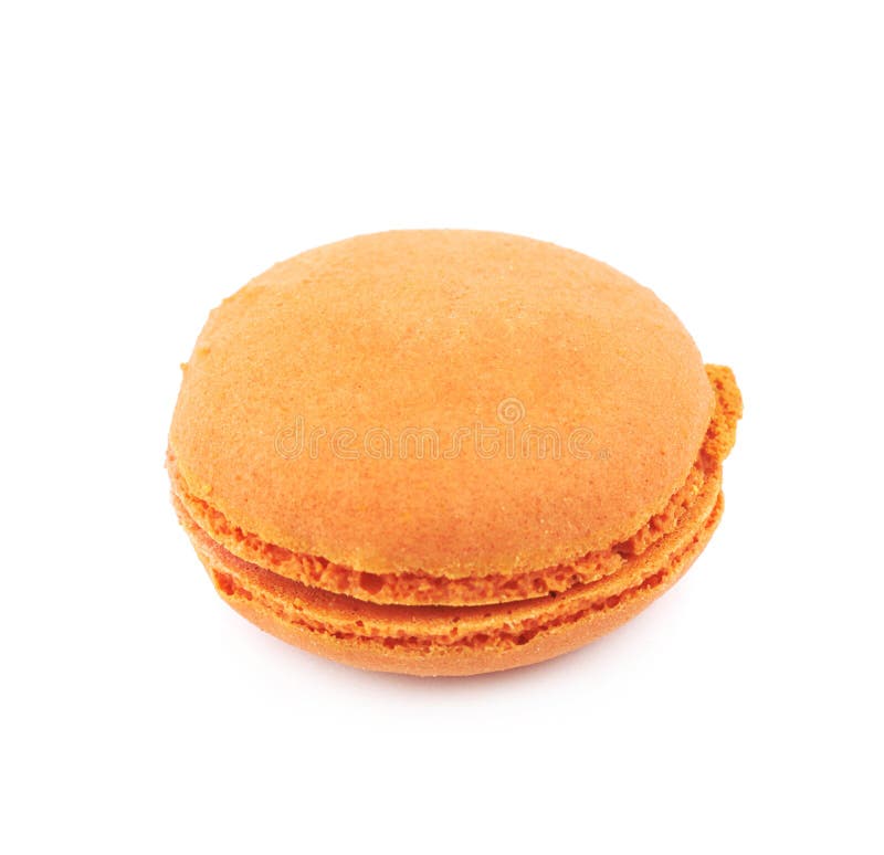 Caramelo de los macarrones aislado imagen de archivo libre de regalías