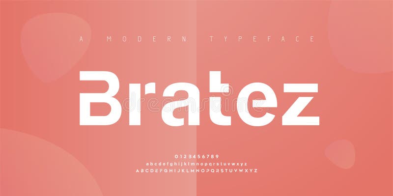 Caratteri astratti dell'alfabeto urbano moderno. tipografia sport semplice tecnologia moda digitale futuro digitale logo creativo. illustrazione vettoriale