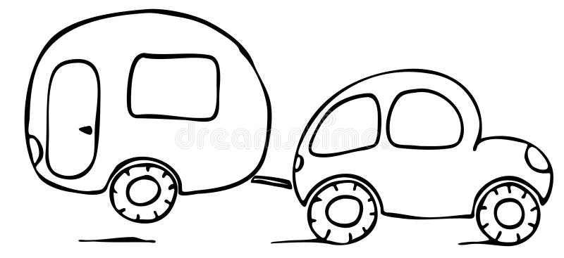 clipart caravane gratuit