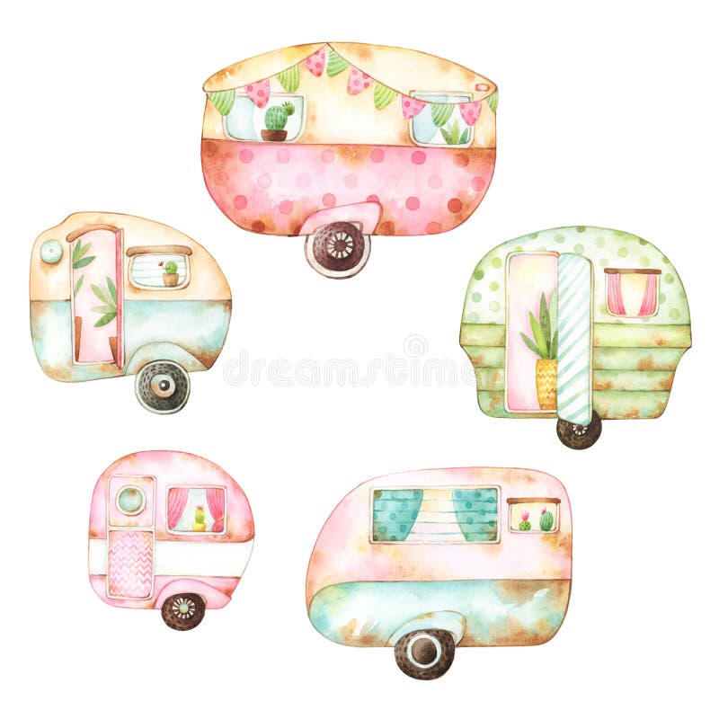 clipart caravane gratuit