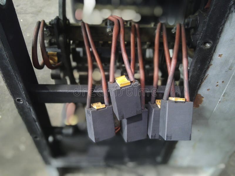 Carbon brush stock image. Image of carbon, brush, radiator 98922995