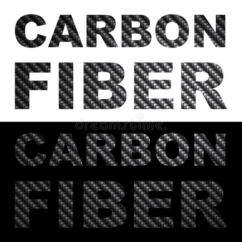 Carbon Fiber Material royalty free illustration