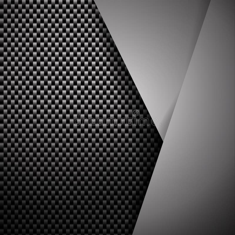 Carbon Fiber Technology Concept, Digital of Light Rays Stock