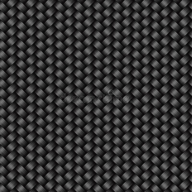 Carbon fiber texture seamless pattern