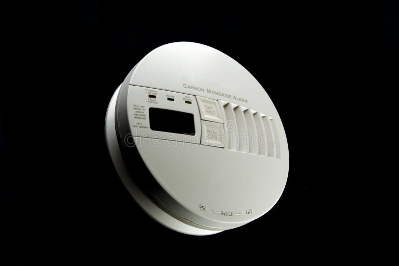 Smoke/Carbon Monoxide Detector Stock Image Image of warning, sensor