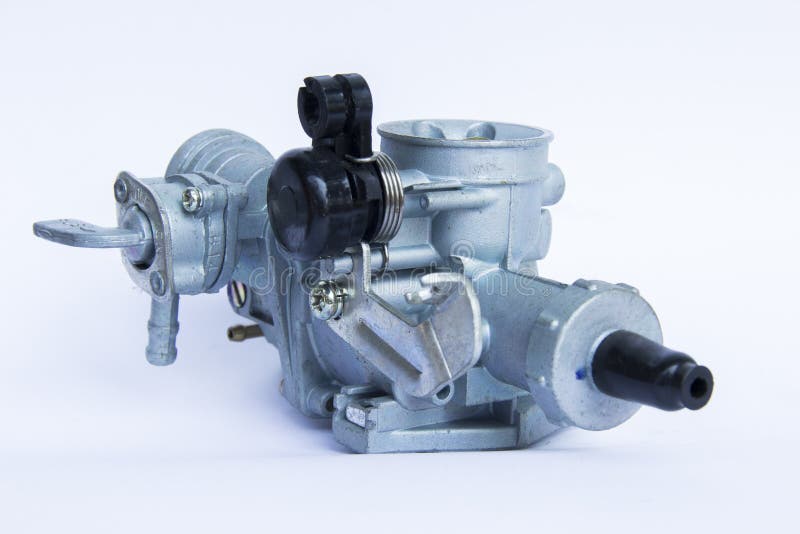 Carburetor for motorcycle stock image. Image of motor 67477985