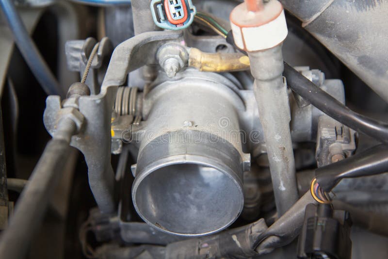 Carburetor of old car stock image. Image of mechanical 67254759