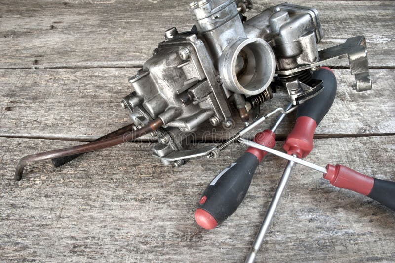Carburetor and Screwdrivers Stock Photo Image of close, closeup 55728530