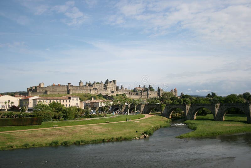 Carcassonne toneelFrankrijk