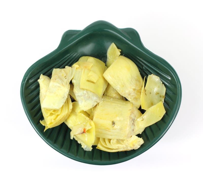 Carciofi marinati fotografie stock Carciofi marinati fotografie stock