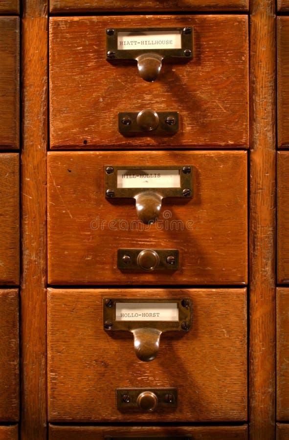 Card catalog stock photo. Image of order, library, organization 6546524