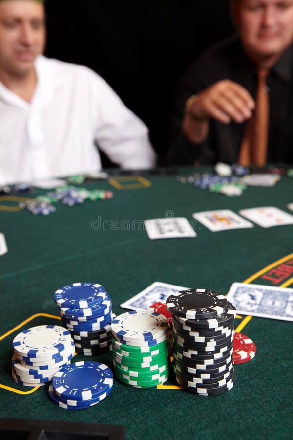Card gambling stock image. Image of compete, luck, felt 8909413