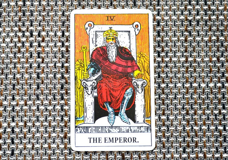 The Emperor Tarot Card Power Leader Ruler King Boss