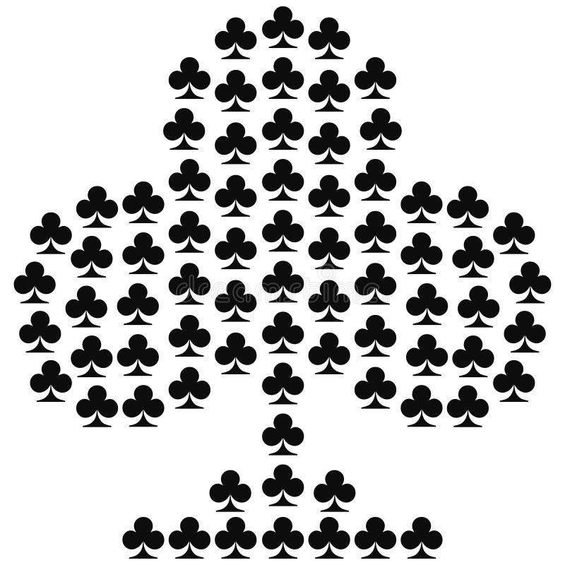 Card suit icon vector, playing cards symbols vector royalty free illustration