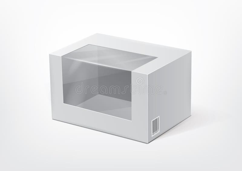 Cardboard box stock illustration