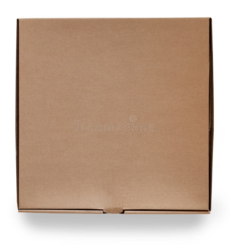 Cardboard Box For Food Delivery Stock Image Image of food, meal