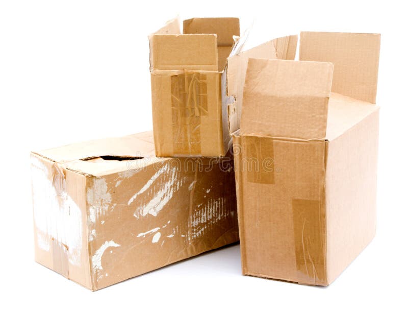 Cardboard boxes