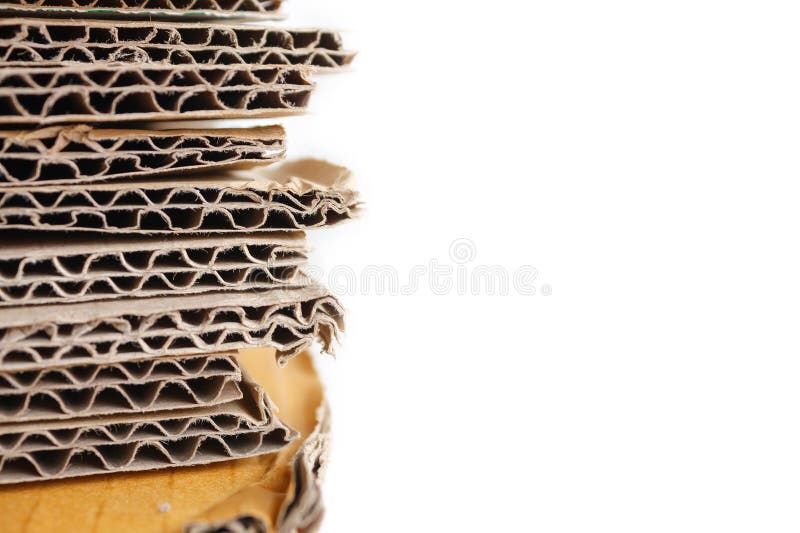 Cardboard stock image