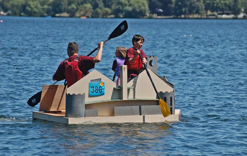 853 Cardboard Boat Stock Photos - Free & Royalty-Free Stock Photos