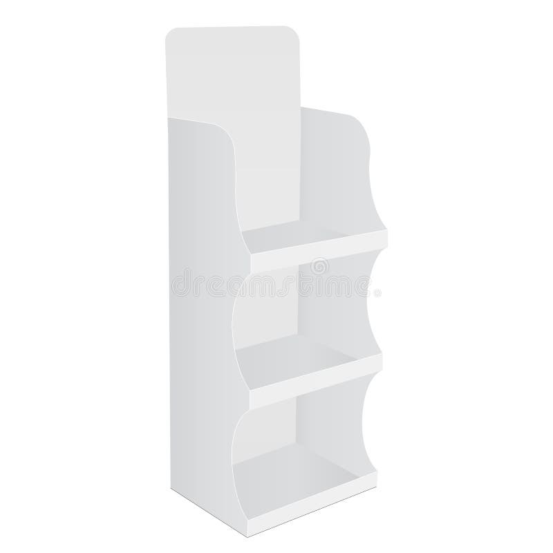 Download Cardboard Display Mockup Stock Vector Illustration Of Blank 109808591 PSD Mockup Templates