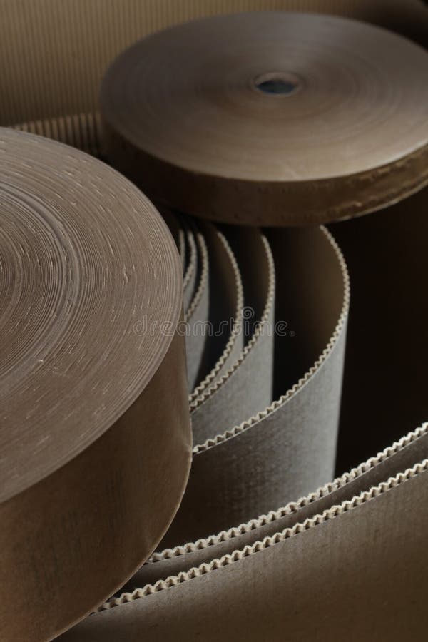 Cardboard and rolls 2 stock image. Image of abstract 22314157