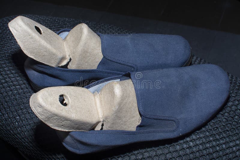 Cardboard Shoe Tree or Insert Accessory Stock Photo Image of clog, footlocker 237591792