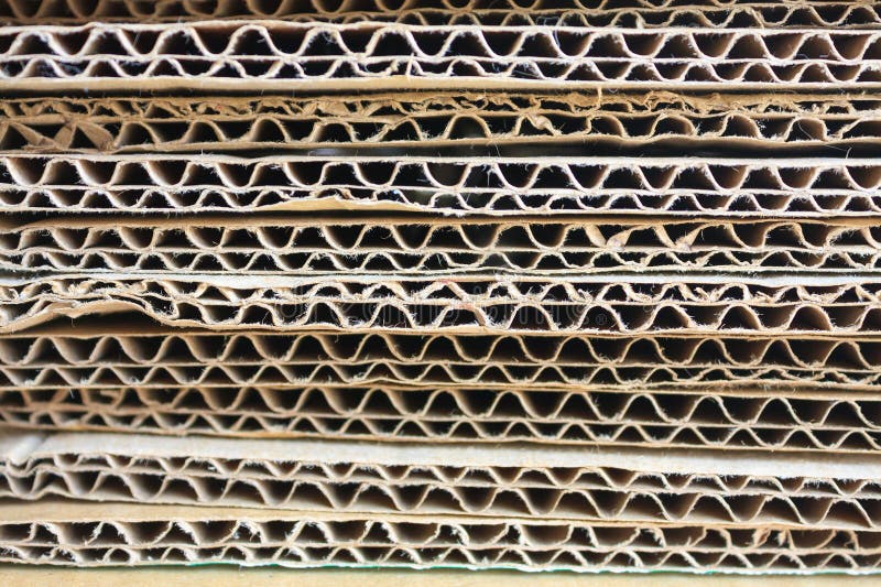 Cardboard stack stock photos