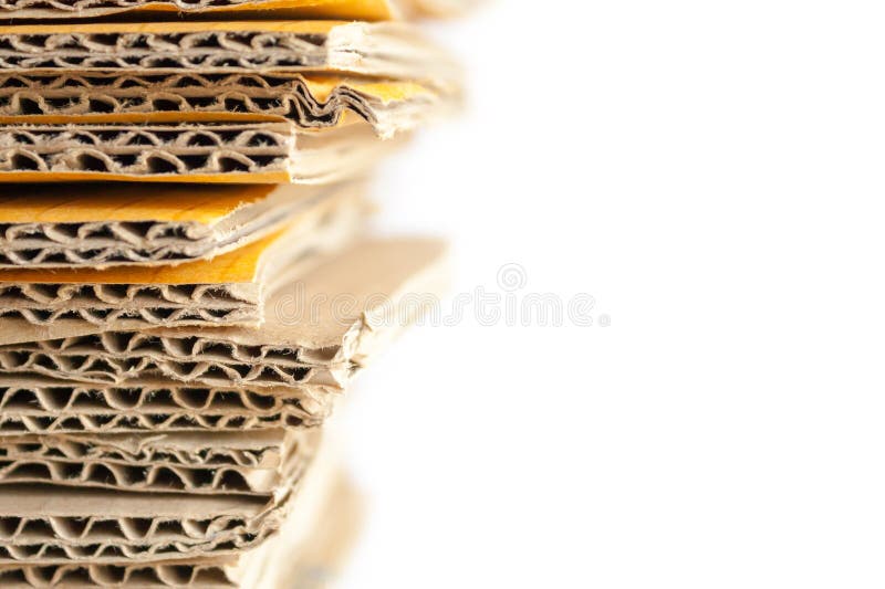 Cardboard stock images