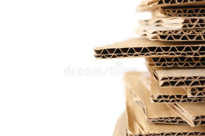 Cardboard stock images