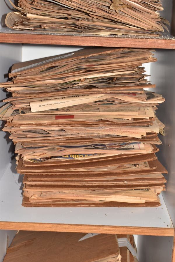 Cardboard Stack royalty free stock photography