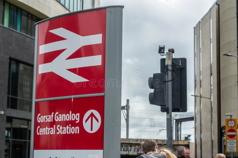 Free Stock photo of Building at Cardiff Central Station