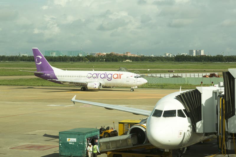 Cardig Air is a cargo airline in Indonesia, based at Jakarta. It operates cargo services within Indonesia and across Asia on a scheduled, contract and charter basis. Cardig Air leases three Boeing 737-300F aircraft which had been converted to freighters. The first two aircraft arrived at Soekarno-Hatta International Airport on 20 October 2008. Cardig Air officially began its operating activities in January 2009. Cardig Air is a cargo airline in Indonesia, based at Jakarta. It operates cargo services within Indonesia and across Asia on a scheduled, contract and charter basis. Cardig Air leases three Boeing 737-300F aircraft which had been converted to freighters. The first two aircraft arrived at Soekarno-Hatta International Airport on 20 October 2008. Cardig Air officially began its operating activities in January 2009.