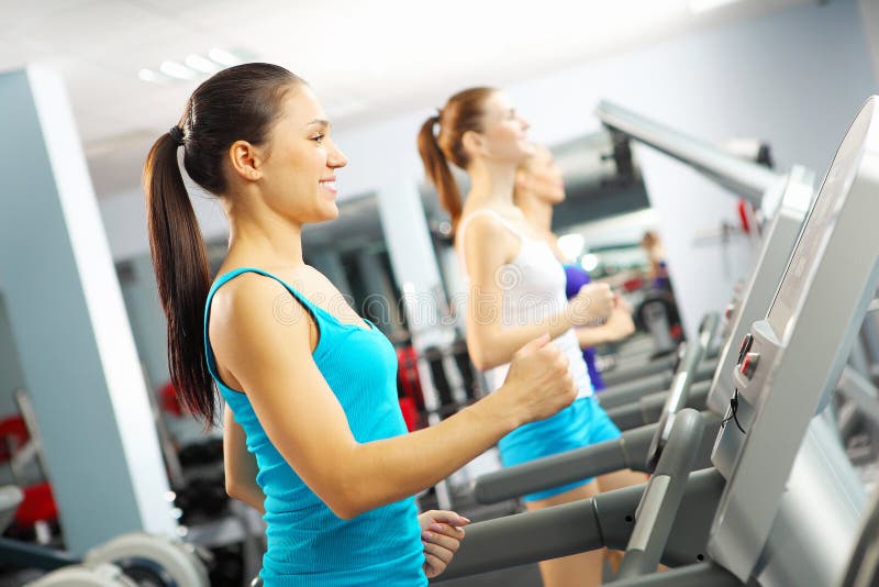 Cardio workout royalty-vrije stock fotografie