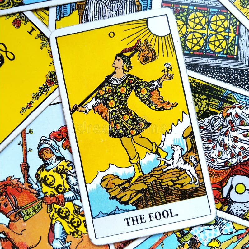 The Fool Tarot Card Beginnings, Void, Rebirth, Renewal, New Phase